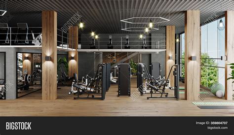 Modern Gym Interior Image & Photo (Free Trial) | Bigstock