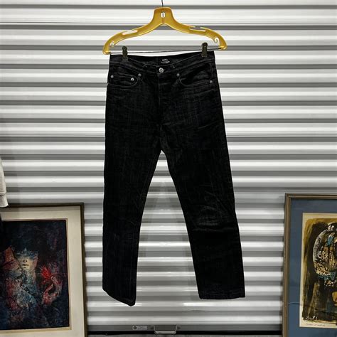 APC Straight Leg Jeans Brand: APC Size:... - Depop