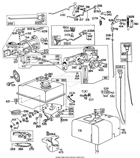 Briggs and stratton carb adjustment diagram