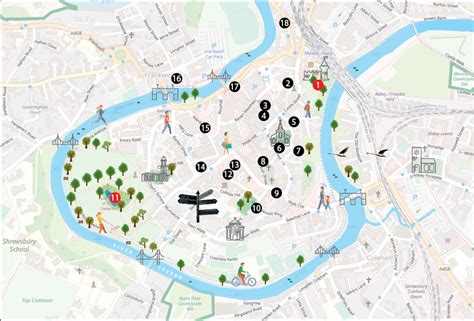 Map and Guide | Shrewsbury Arts Trail