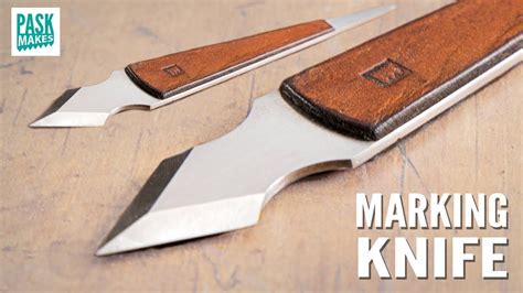 Make a Marking Knife - YouTube | Woodworking hand tools, Knife, Knife patterns