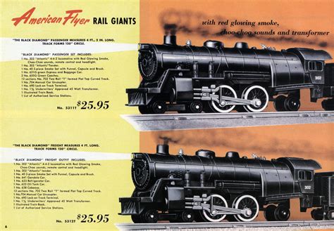 American Flyer Trains 1953, page 6 | A.C. Gilbert Catalog Archive