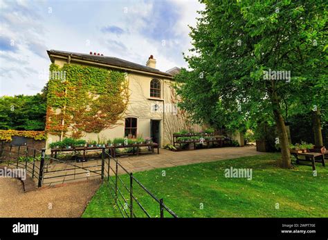 Down House, former home of the British naturalist Charles Darwin, museum, Downe, Kent, England ...