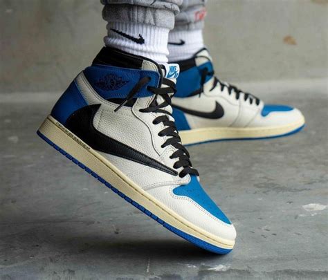 Travis Scott Fragment Air Jordan 1 High Release Info - JustFreshKicks ...