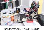 Messy Desk - Clean Me! Free Stock Photo - Public Domain Pictures