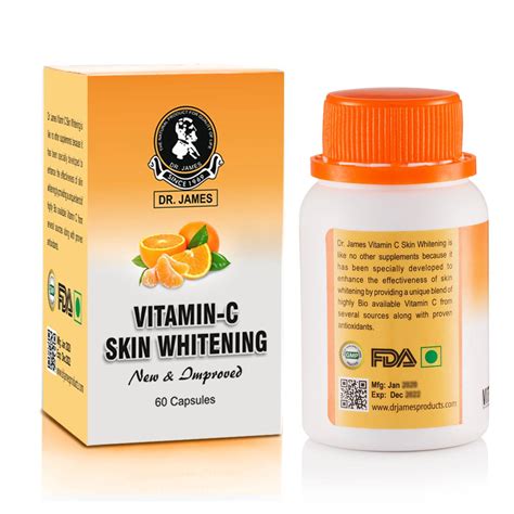 Dr James vitamin c capsules - skin whitening + Immunity booster