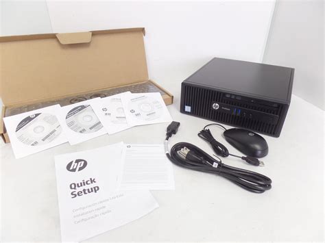 HP ProDesk 400 G3 SFF Desktop PC Intel Core i5-6500 4GB 500GB HDD W10P ...