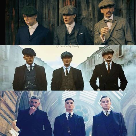 The Shelby Family 🚬 on Instagram: “Peaky Blinders over seasons, which ...