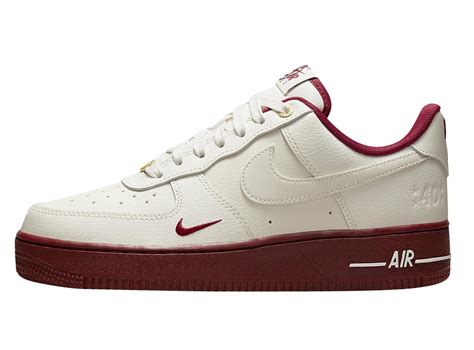 Nike Air Force 1 Low 40th Anniversary Cream Team Red DQ7582-100 - KicksOnFire.com