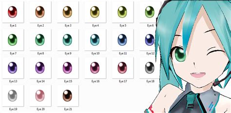 MMD- Simple Eye Texture DL by MMDFakewings18 on DeviantArt