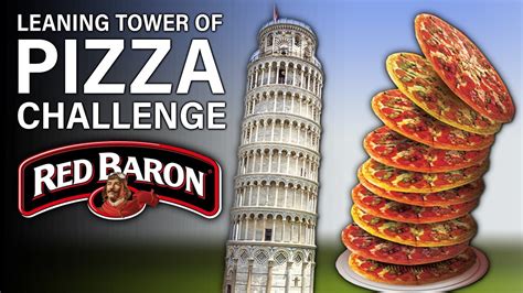 The LEANING Tower of Pizza 🍕 - YouTube