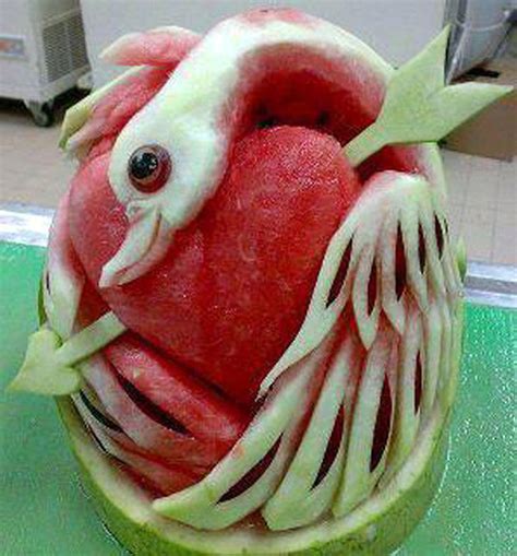 20 Watermelon carving art examples