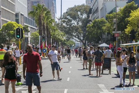 Open Streets Day celebrated in Cape Town, South Africa - Xinhua ...