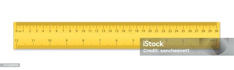 Plastic Ruler 1 Stock Illustration - Download Image Now - Accuracy ...