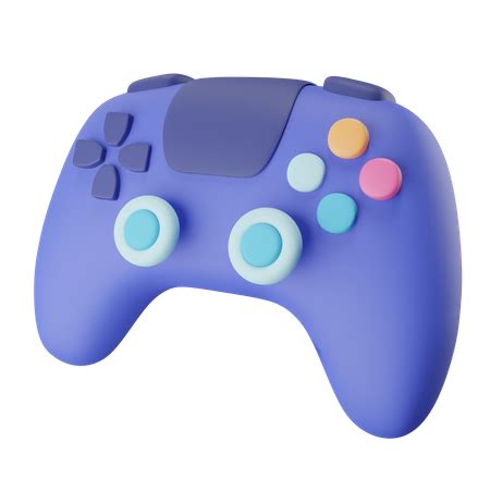 Premium Game Controller 3D Icon download in PNG, OBJ or Blend format