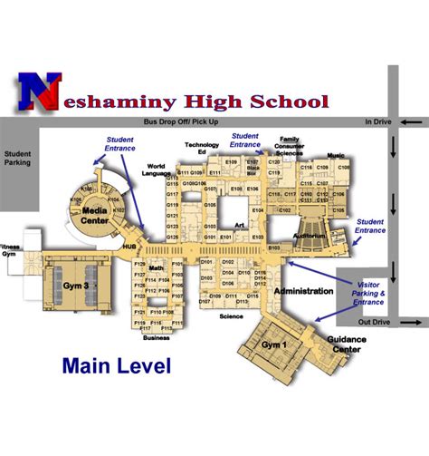 S.P.I.N. (PTO) / Map of Neshaminy High School