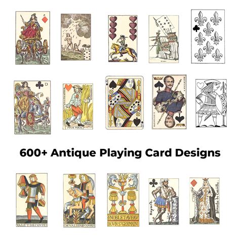 Antique Playing Card Designs | Free download