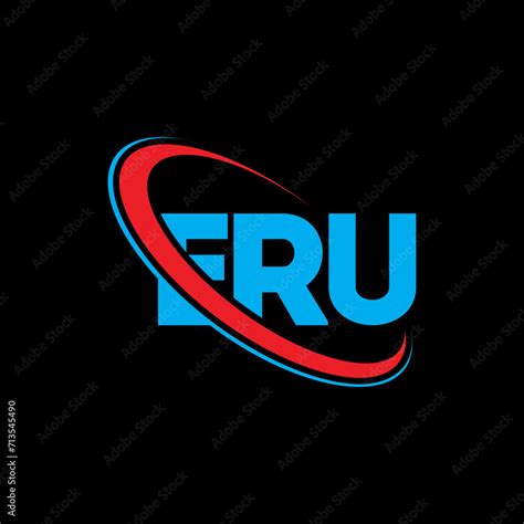 ERU logo. ERU letter. ERU letter logo design. Initials ERU logo linked with circle and uppercase ...