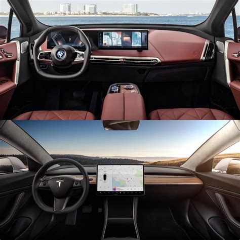 Photo Comparison: BMW iX vs Tesla Model Y