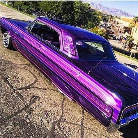 64 Chevy Impala Low low...... #Lamborghiniclassiccars | Lowrider cars ...