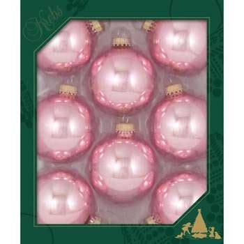 Christmas By Krebs - 67mm / 2.625" Designer Glass Baubles, Velvet ...