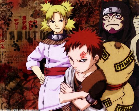 Kankuro, Temari, Gaara - Sand Team Wallpaper (17649628) - Fanpop