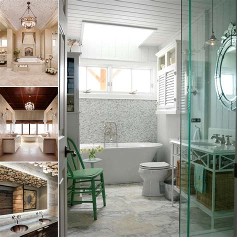 15 Fabulous and Chic Bathroom Ceiling Design Ideas