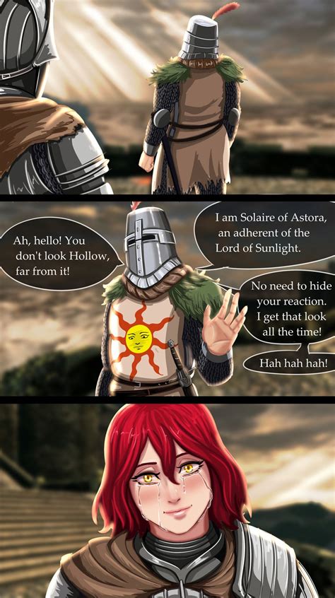 Click this image to show the full-size version. | Webcomics in 2019 | Dark souls solaire, Dark ...