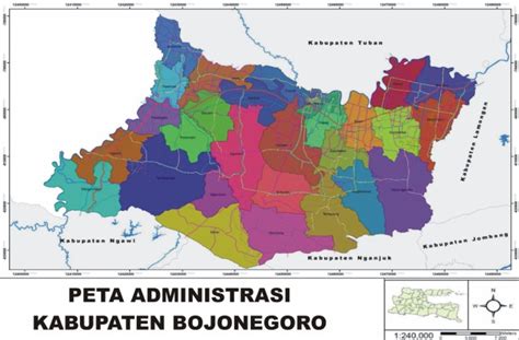 Peta Kabupaten Bojonegoro PDF | PDF