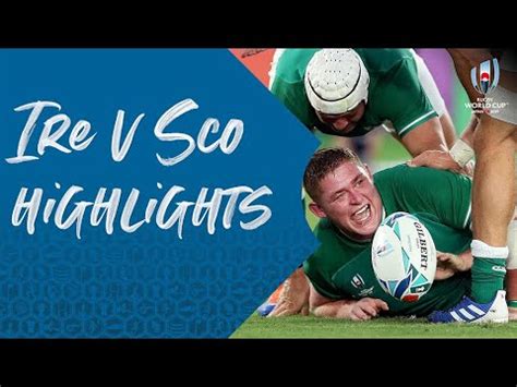 HIGHLIGHTS: Ireland 27-3 Scotland - Rugby World Cup 2019 - YouTube