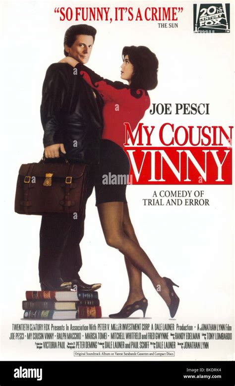 MY COUSIN VINNY -1992 POSTER Stock Photo - Alamy