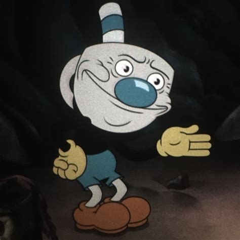 Mugman “bruh” face Blank Template - Imgflip