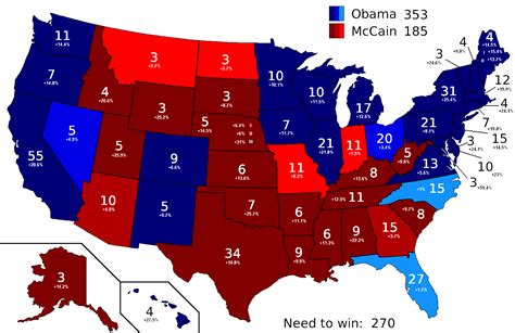 Electoral College Map By Election