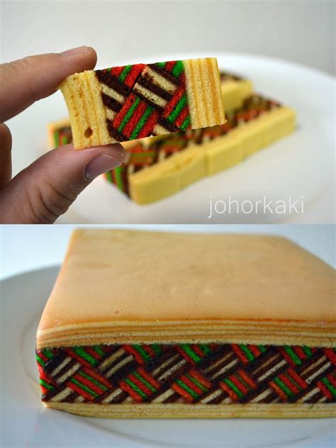 Kek Lapis Sarawak at One Food and Cake House in Pandan City, Johor Bahru |Tony Johor Kaki ...