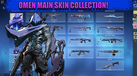 BEST VALORANT SKINS FOR OMEN - THE OMEN MAIN SKIN COLLECTION! - YouTube