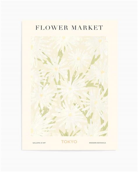 Flower Market Tokyo Framed Art Print or Poster – Olive et Oriel