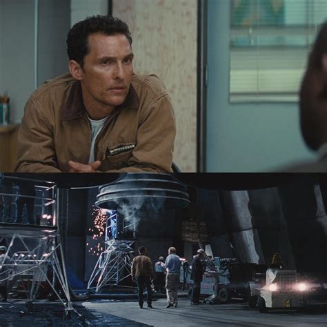 Interstellar (2014) - Cooper complains to his kid's teachers that he ...