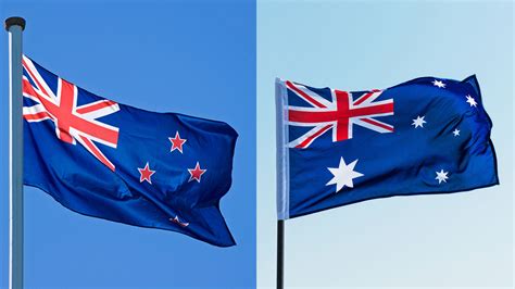 New Zealand's acting PM calls on Australia to waive its flag, saying: 'We got there first ...