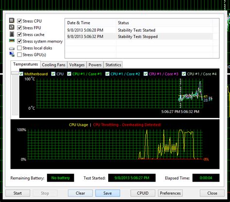 Benchmark reporting CPU Throttling - Hardware monitoring - AIDA64 Discussion Forum