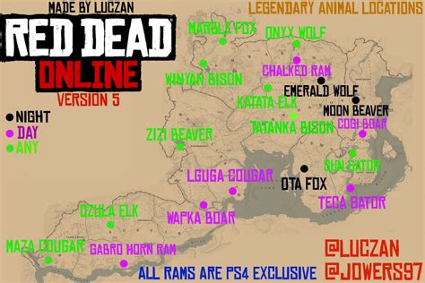 List Of Animals Rdr2 Online