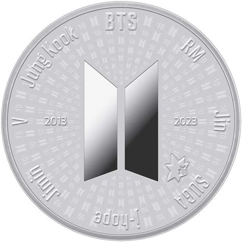 BTS 10th Anniversary Silver Medal Korea 2023 | Mints