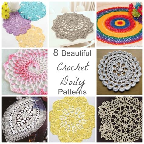 8 Beautiful Crochet Doily Patterns – Crochet