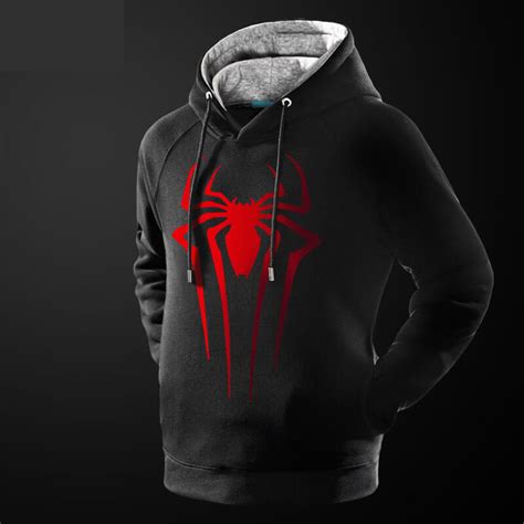 Marvel Superhero Spiderman Pullover Hoodies for Man | WISHINY