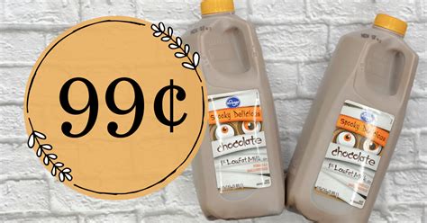 Kroger Lowfat Chocolate Milk (1/2 Gallons) are ONLY $0.99! - Kroger Krazy