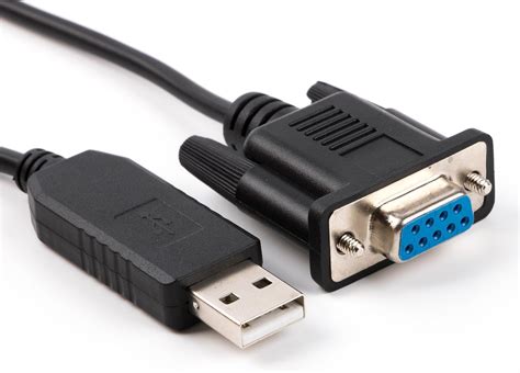 Pl2303TA USB RS232 to DB9 Cross Wired Rollover Null Modem Cable (Standard pinout: 2-RXD, 3-TXD ...