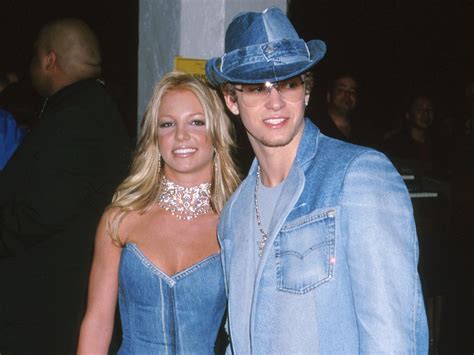 That Iconic Britney Spears and Justin Timberlake Denim Moment Is Now a Fashion T-Shirt | Glamour