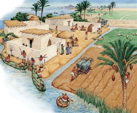 Irrigation Mesopotamia Wheel