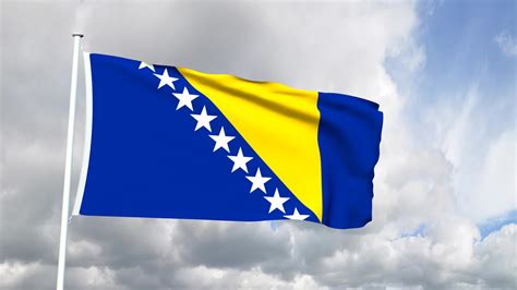 Flag Of Bosnia And Herzegovina - RankFlags.com – Collection of Flags