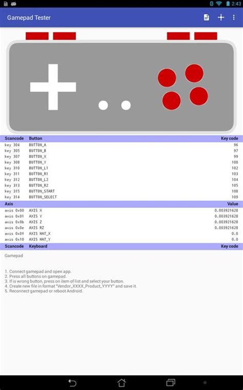 Gamepad tester for Android - APK Download