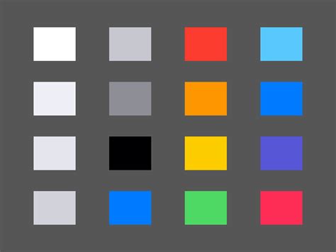 iOS Color Palette Sketch freebie - Download free resource for Sketch ...